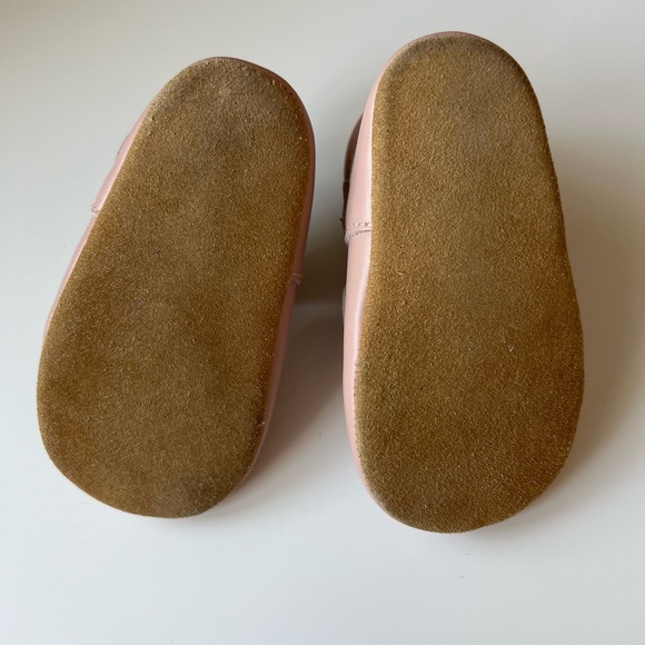 Leather baby shoes size 4 - Picture 3 of 4